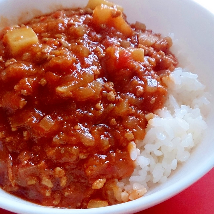 野菜ジュースの搾りかすで甘口カレー♪